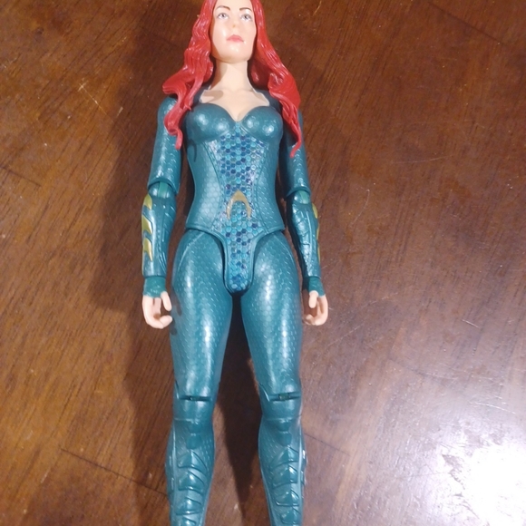 DC Multiverse Mera Action Figure Aquaman Movie 12 In Articulated pre-woned - Picture 6 of 6